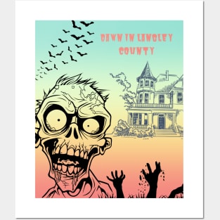 Dawn in zombie land Posters and Art